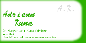 adrienn kuna business card